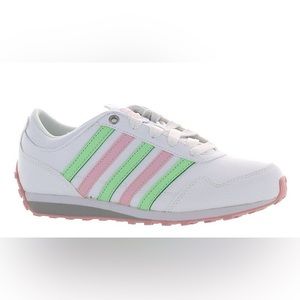 K-SWISS women’s GORZELL lll S White, Chalk Pink & Patina Green